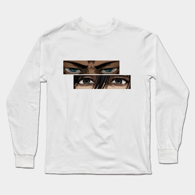 Eyes Long Sleeve T-Shirt by Zombiscuit